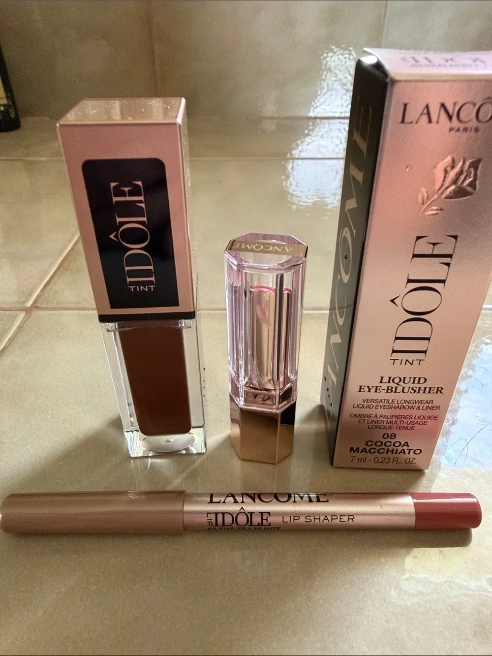Lancôme Idôle Tinted Lip Set in Pink and Rose Gold